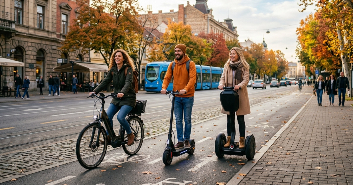 Osiguranje koje štiti bicikliste, vozače romobila i hoverboarda od štete prema drugima