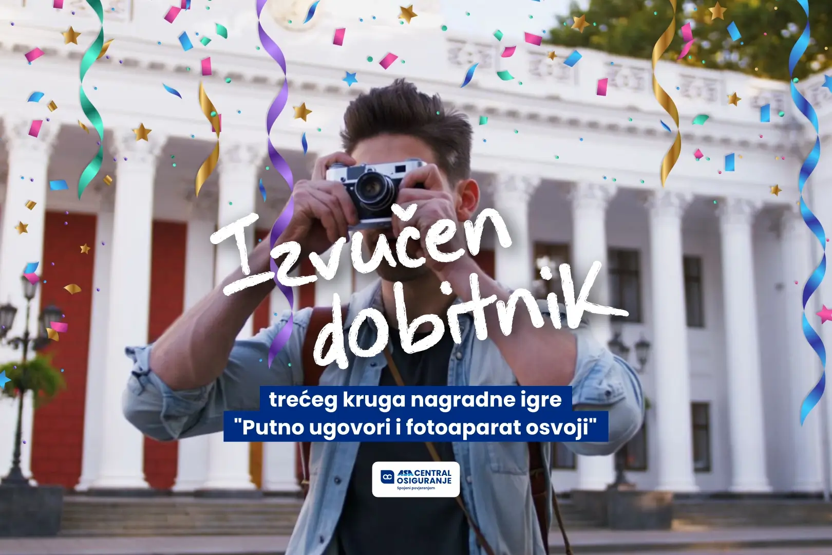Izvučen dobitnik trećeg kruga nagradne igre "Putno ugovori i fotoaparat osvoji"